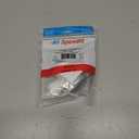 John Guest Speedfit 3/4 Inch CTS Shut-Off Valve, Push to Connect Plastic Plumbing Fitting, White, PSEISV28P