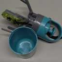 Dog Pooper Scooper, Portable No Touch Poop Scooper for Small Medium Large Dogs, Dog Waste Pick-up Cleaner with 15PCS Bag Attachment and Leak-Proof Waste Storage Container