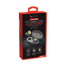 Helix Wireless High Fidelity Earbuds With Portable Charging Case
