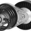 38123 Automatic Belt Tensioner w/Pully Compatible with 1992-1997 Ford Models V8: Bronco, E-150/E-250/E-350 Econoline, Club Wagon, F-250/F-350, F Super Duty - 5.0L, 5.8L, 7.3L