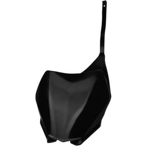 Motorcycle Number Plate, Dirt Bike Front Plate Compatible with WR 250 YZ 125 250 250F 450F CRF250R CRF450R-Black