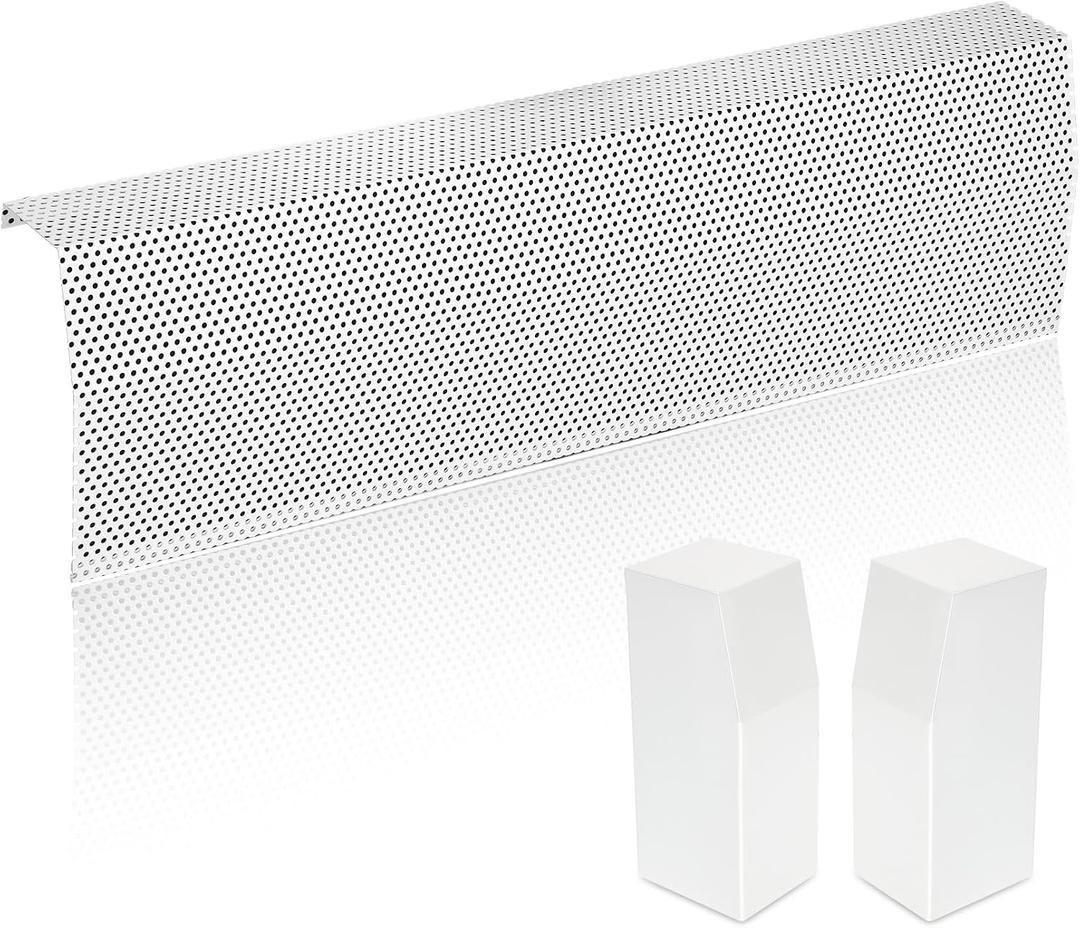 Redants 2 FT Baseboard Heater Covers with Left and Right Endcaps