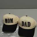 Mom and Dad Hats, Embroidered Trucker Hat for Men Women, Trendy Baseball Cap New Parents Gifts for Couples