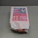 Pet Soft Disposable Cat Diapers - Diaper for Female & Male Cats, Puppy Doggie Diapers for Female Dogs with Adjustable Foam Tail Hole, Small (24Pcs, PK Flowers)