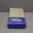 MIULEE Velvet Curtains 2 Panels Luxury Blackout Curtains for Bedroom Living Room Thermal Insulated Super Soft Window Drapes Rod Pocket & Back Tab, Camel Beige, W52 x L72 Inches