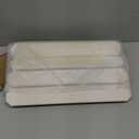 White Stone Drying Mat for Kitchen Counter, Diatomaceous Dish Drying Mat 16x24 Inch, Fast-Absorbing Quick-Dry Non-Slip Sink Tray