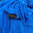 Utopia Kitchen Spandex Table Cloth 1 Pack [6FT, Blue] Tight, Fitted, Washable and Wrinkle Resistant Stretch Rectangular Patio Table Cover for Event, Wedding, Banquet & Parties, Size : 72 x 29.9 inch (Rectangular)