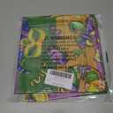 XCHI Colorful Masks Doughnuts Iris Fleur De Lis Mardi Gras Tablecloth Rectangle Carnival Table Cloth Washable Table Covers for Indoor Dining Home Party Decorations 52x70 Inch