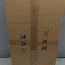 Black 72 Inch Ceiling Fans with Lights and Remote Reversible Quiet DC Motor 6 Speed LED Big Large Modern Chandelier Ceiling Fans for Living Room Bedroom