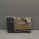 YOOLIFE Christmas Gifts for Women - Initial Jute Tote Bag & Makeup Bag, Birthday Gifts for Women Mom Wife Teacher Friend