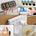 3 x Round Double Sided Adhesive Dia. 1" 40PCSStrong Adhesive Foam Pads, Made with 3M 4026 Foam, White Sticky Mounting Dots for Walls, Car, Home, Round, 0.06" Thick