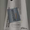 Wireless Keyboard and Mouse Combo, Full-Size Silent Ergonomic Keyboard and Optical Mouse, Long Battery Life, 2.4G Lag-Free Mice Keyboard for Computer,Mac,Laptop,PC,Windows(Avocado Green)