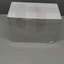 Oikss 100 Pack 5.25x3.25x8.25 Inch Small Orange Kraft Paper Bags with Handles Bulk for Birthday Wedding Party Favors Grocery Retail Shopping Business Goody Craft Gift Bags Cub Sacks (100pcs Count)