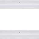 AZSKY 36 Inch Picture Ledge Shelf Floating Shelves Wall Mounted Set of 2 White