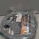 Auto Fixing Snow Chains for Car Tires, Tire Chains for Passenger Cars, Sedan, SUVs, Quick Fit & Easy Installation Snow Tire Chains, Portable Reusable Emergency Tire Traction Chain, Set of 2 (HPK-1553)