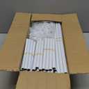 LANTEFUL 11 Tiers Tall Shoe Rack Holds 55 Pairs of Shoes with 18pcs Hooks Sturdy Wide Shoe Organizer Storage Free Standing Metal Shoe Shelf for Closet, Entryway White