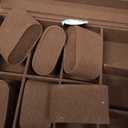 AUTOARK Leather & Velvet 6 Watch Box Jewelry Case and 9 Piece Eyeglasses Storage and Sunglass Glasses Display Drawer Lockable Case Organizer,Coffee,AW-178