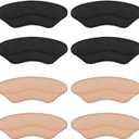 Foam Heel Pads for Shoe That are Too Big Inserts Grips, Back of Heel Cushions Protectors Liner Slip Pads,Blisters,Filler for Loose Shoe (Multicolor)