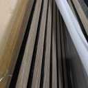 Smartstandard 4 Pack 106" x 12.6" Wood Slat Wall Panels, Soundproof Wooden Wall Panels, Acoustic Wood Panels for Wall, 3D Fluted Wood Panels for Interior Wall Decor, Walnut