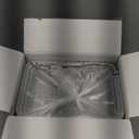 50 Pack (100-Piece) 32 oz Meal Prep Containers Reusable with Easy Open Lids, Sturdy Leakproof Food Safe, Microwave Freezer Dishwasher Safe, To Go Take Out Plastic Food Storage Pans with Lids, Black