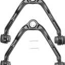 K80942 Front Upper Control Arms with Ball Joint for Cadillac Escalade Esv/Ext, for Chevy Tahoe/Express/Suburban/Silverado, for GMC Savana/Sierra/Yukon 2000-2014