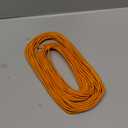 1/4" Elastic Bungee Shock Cords, 25 Feet Marine Grade Kayak Heavy Stretch String Rope & Tie Down Trailer Straps for DIY Projects Orange