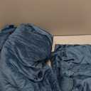 WARMDERN Blue Flannel Velvet Duvet Cover King Size Duvet Cover Bedding Sets, 3pcs Ultra Soft Luxury Textured Modern Crystal Velvet Duvet Covers with Zipper Closure(Blue, King)