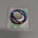 Doflyesky Magnetic Phone Ring Holder with Magsafe, Double Adjustable Gym Finger Ring Grip, Removable Phone Grip, for iPhone, iPad and Smartphones, Compatible with Magnetic Car Mount (Colorful)