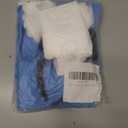 IMISHM Halloween Cosplay Costume Halloween costume for Girl Blue Dress White Apron With Bow HeadBand Stockings (13)