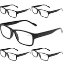 Gaoye Professional Reading Glasses for All Day - Computer Readers with Blue Light Protection - Value Pack, +1.25