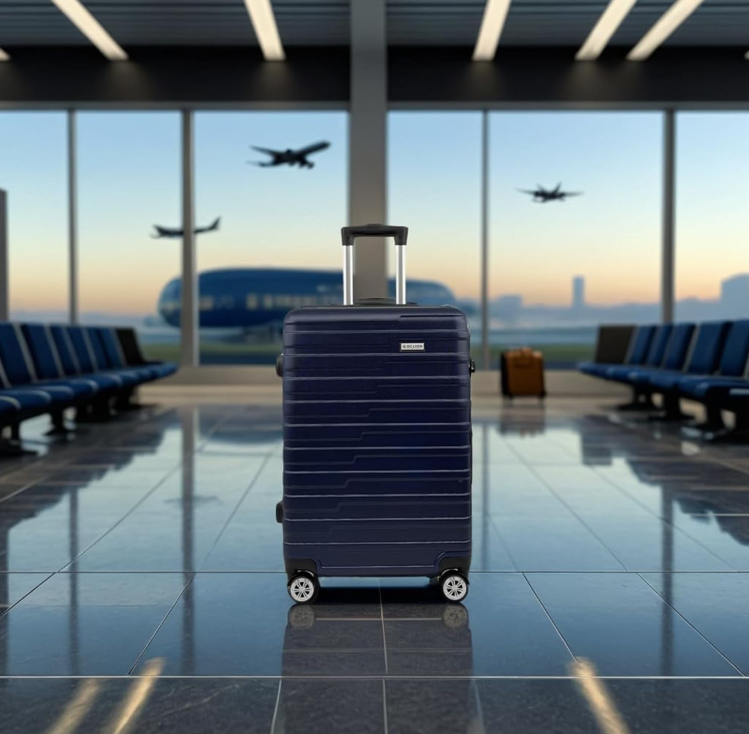 Luggage Sets - Suitcases with Wheels, 3 Piece Luggage Set ABS - Large Suitcase, Medium Suitcase, and Carry-On