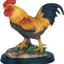 SS-G-54071 Rooster Chicken Farm Animals Decoration Figurine Collection