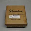 Selamica Porcelain Small Plates - 6 inch Dessert & Appetizer Plates, Microwave & Dishwasher Safe, Set of 6, Vintage Blue
