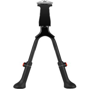 Adjustable Bike Kickstand with Double Legs - Aluminum Alloy Bicycle Kick Stands for 22-26 Inch Adult Bike, Road Bikes and Electric Bike