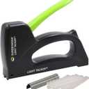 Surebonder 5540HOL Light-Duty Tacker Staple Gun for Holiday and Christmas Lights, Garland, Phone, Speaker, TV, and Computer Cable - 60 Staples and 30 Insulators Included
