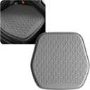 Car Seat Cover Cushion, Seat Protector Pad, Gel Chair Cushion for Front & Back Seats, Universal Non-Slip Breathable Comfortable Chair Covers for Cars SUVs Trucks Office Wheelchair (Gray) (grey)