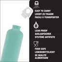 SIGG - Recycled Metal Water Bottle - Traveller - Made in Switzerland - Carbonated Drinks - BPA-Free - 20 Oz (20.3 Ounces, Glacier)