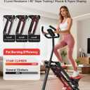 Stair Stepper for Home, 3-Level Resistance with Non-Slip Pedals & LCD
