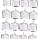 DOITOOL 24pcs Flameless Led Candles Battery Operated Tea Lights for Weddings Parties and Decorations Realistic Warm Glow for Romantic Atmosphere