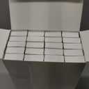 100 Pcs Blank Matchboxes 2.24 x 1.42 x 0.59 Inch White Small DIY Match Boxes Bulk Matches Storage Containers for Guests Bridal Baby Shower Graduation(No Matches Included)