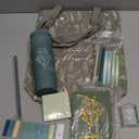 Patelai 29 Pcs Bible Study Supplies Journaling Kit with Easter Christian Cup Tote Bag for Women Gifts Set Friend Sister Mom Church Mother's Day Birthday Gifts(Green)