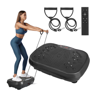 TeqHome Vibration Platform Exercise Machine 331 Capacity 120 Vibration Speed 3 Vibration Modes Whole Body Workout Exercise Machine for Weight Loss Fat Burner for Women Men