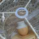 Boho Ceiling Light Fixtures Cream White Rattan Chandelier Light Small Rattan Flush Mount Ceiling Light Hand-Woven Chandelier for Nursery Light Fixture Kitchen Farmhouse Bedroom Chandeliers