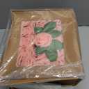 100 Pieces Artificial Foam Rose Flowers Faux Bouquet with Leaves and Stems for DIY Wedding Bouquets Centerpieces Bridal Shower Party Valentine Home Decorations(Pink, Champagne)