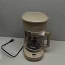 Mr. Coffee® 12 Cup Programmable Coffee Maker with Strong Brew Mode, Auto-Pause, Chai Cream
