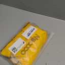 NACOCO Large Dog Raincoat Adjustable Pet Water Proof Clothes Lightweight Rain Jacket Poncho Hoodies with Strip Reflective (M, Yellow) (Medium (Pack of 1))