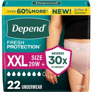 Depend fresh protection XXL
