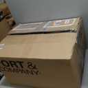 Queen Size Down Comforter,Medium Weight All-Season Duvet Insert with 8 Loops,Luxury Bedding Comforter, White,90"x90"