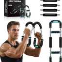 2025 Pro Twister Arm Trainer, Adjustable Power Twister Bar, Chest Shoulder Arm Workout Equipment, Portable Detachable Upper Body Fitness Machine for Home & Gym