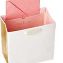 Hallmark Signature 7" Medium Birthday Gift Bag with Tissue Paper (Pink Flowers) (1 Count (Pack of 1))